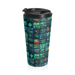 Ancient Glyphs - Travel Mug