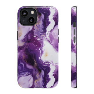 Purple Marbled