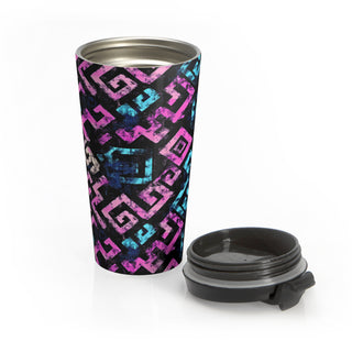 Neon Maze - Travel Mug