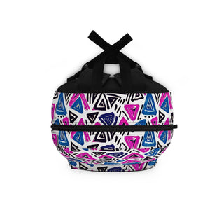 Vivid Triangles - Backpack