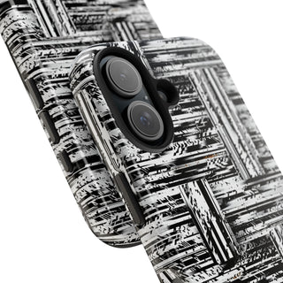 Monochrome Grunge - iPhone Tough