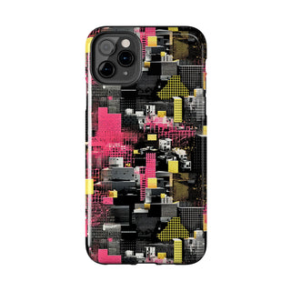 Neon Gridlock - iPhone Tough