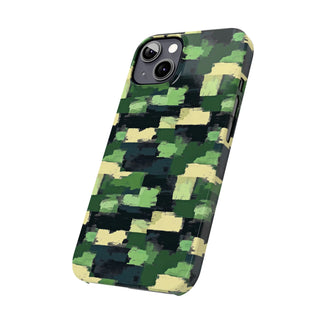 Camo Blocks - iPhone Slim