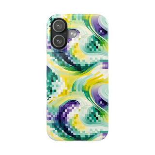 Pixel Waves - iPhone Slim