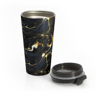 Gilded Currents - Travel Mug