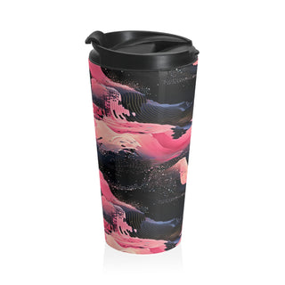 Blush Waves - Travel Mug