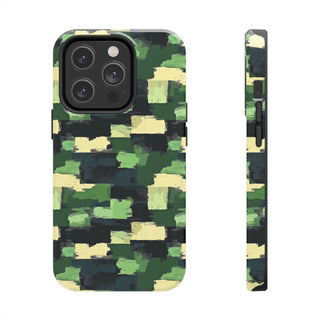 Camo Blocks - iPhone Tough