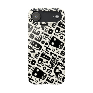 Monochrome Echoes - iPhone Slim