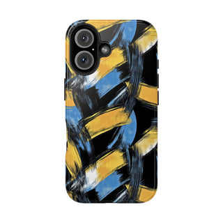 Golden Strokes - iPhone Tough