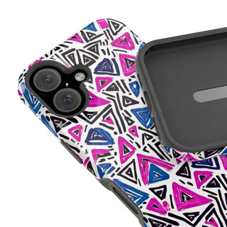Vivid Triangles - iPhone MagSafe