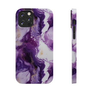 Purple Marbled