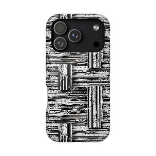 Monochrome Grunge - iPhone MagSafe