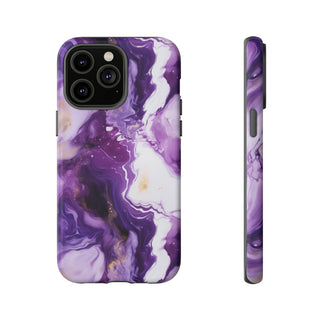 Purple Marbled