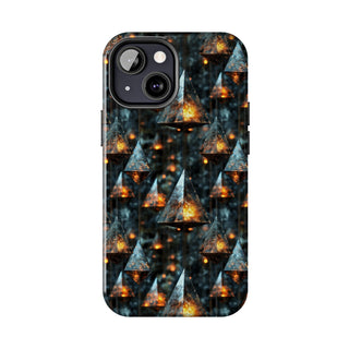 Golden Glow Pendants - iPhone Tough