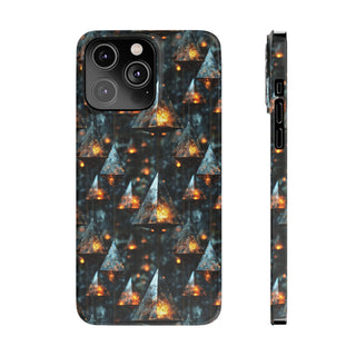 Golden Glow Pendants - iPhone Slim