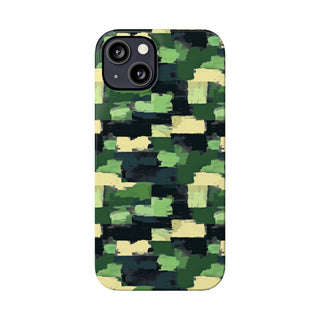 Camo Blocks - iPhone Slim