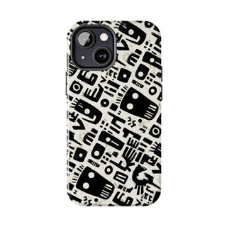 Monochrome Echoes - iPhone Tough