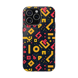 Neon Glyphs - iPhone MagSafe