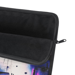 Neon Grid - Laptop Sleeve
