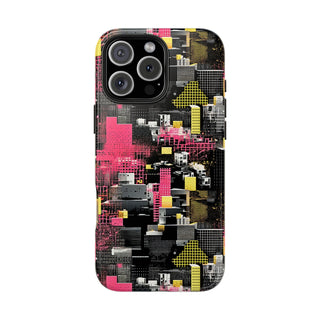 Neon Gridlock - iPhone Tough