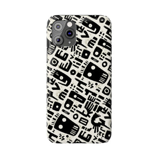 Monochrome Echoes - iPhone Slim