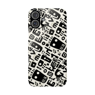 Monochrome Echoes - iPhone Slim