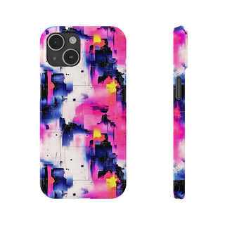 Neon Grid - iPhone Slim