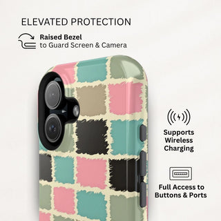 Abstract Blocks - iPhone MagSafe