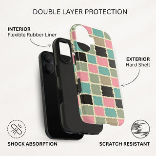 Abstract Blocks - iPhone Tough