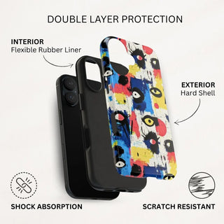 Abstract Gaze - iPhone Tough