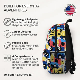 Abstract Gaze - Backpack