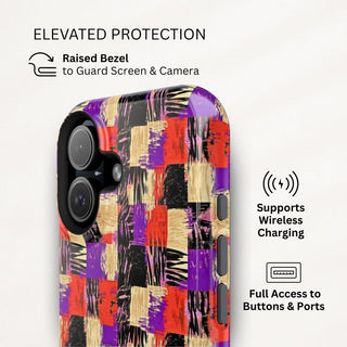 Abstract Inferno - iPhone MagSafe