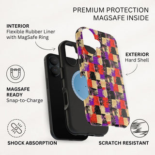 Abstract Inferno - iPhone MagSafe