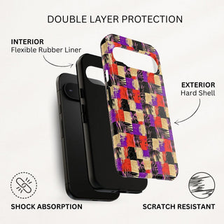 Abstract Inferno - Pixel Tough