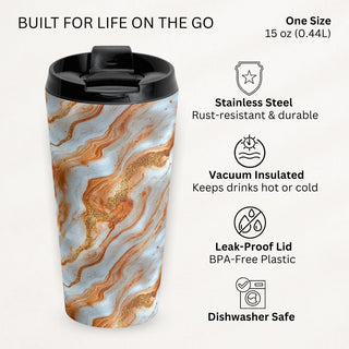 Amber Glow - Travel Mug