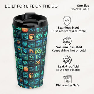 Ancient Glyphs - Travel Mug