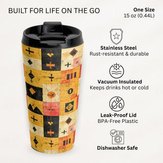 Ancient Patchwork - Travel Mug