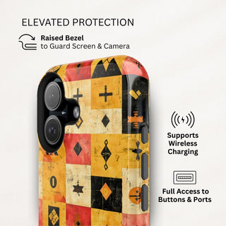 Ancient Patchwork - iPhone Tough