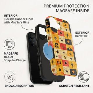 Ancient Patchwork - iPhone MagSafe