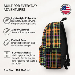 Autumn Plaid - Backpack
