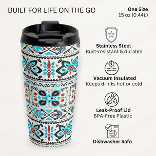 Aztec Bloom - Travel Mug