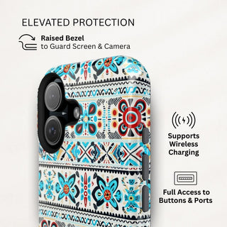 Aztec Bloom - iPhone Tough