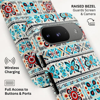 Aztec Bloom - Pixel Tough