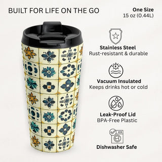 Aztec Tiles - Travel Mug