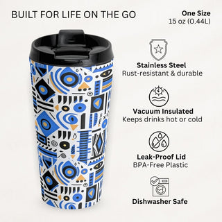 Azura Glyphs - Travel Mug