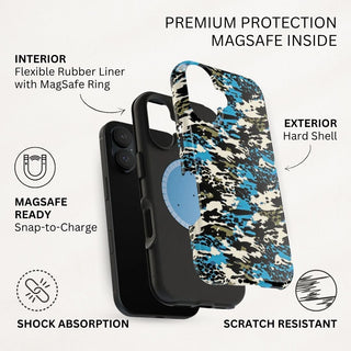 Blue Mirage - iPhone MagSafe