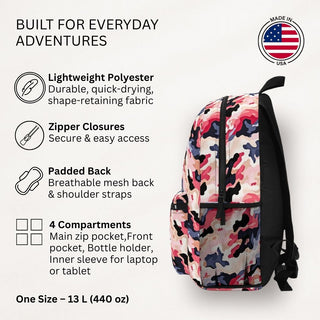 Blush Camo - Backpack