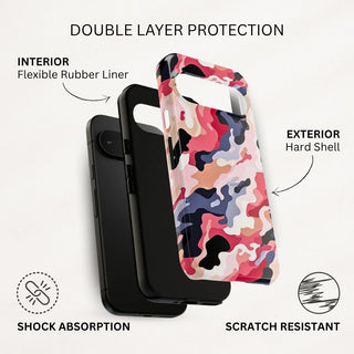 Blush Camo - Pixel Tough