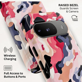 Blush Camo - Pixel Tough