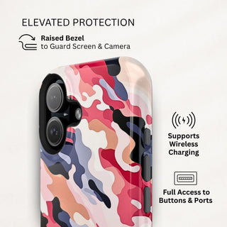 Blush Camo - iPhone Tough